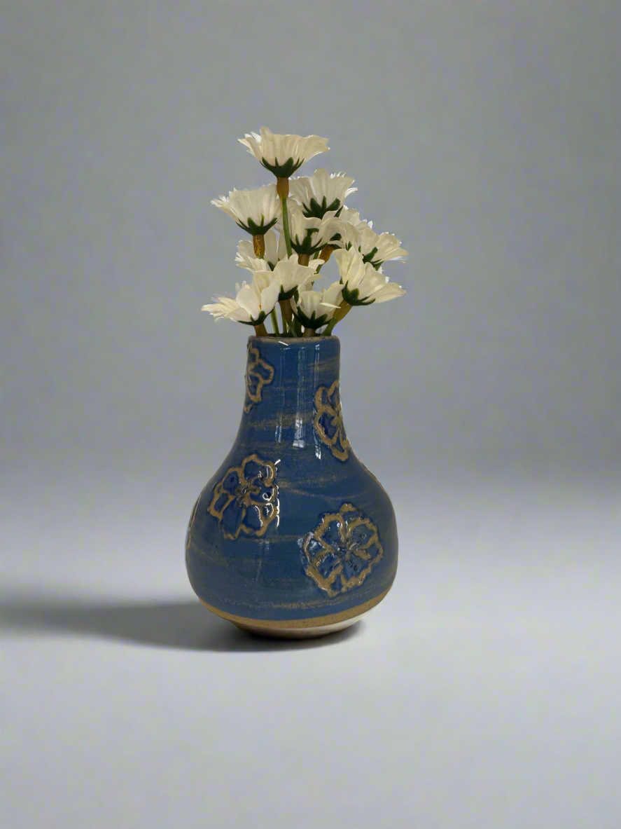 Abstract Floral Bud Vase