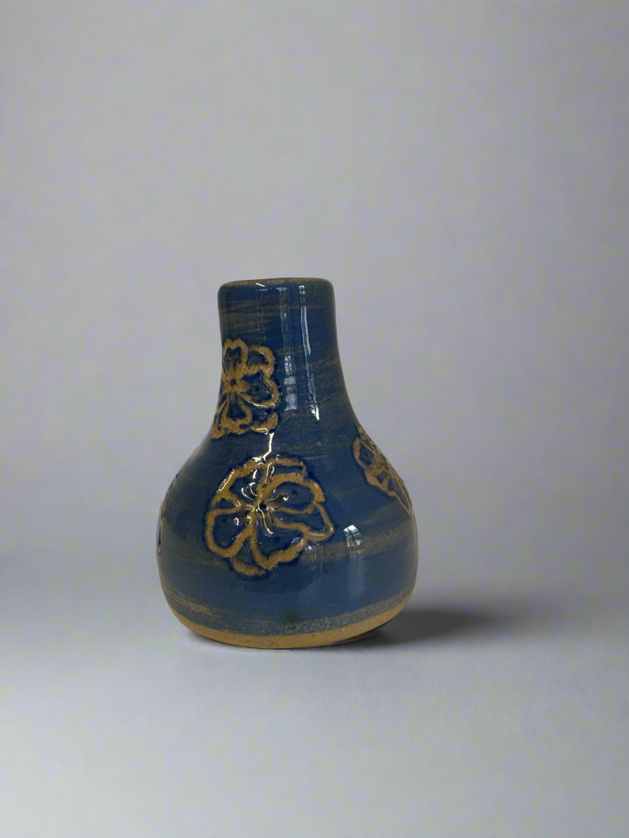 Abstract Floral Bud Vase