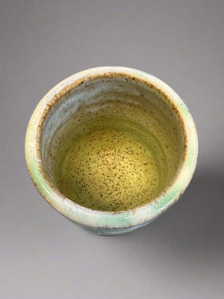 Handmade Ceramic Vessel – Glazed in Forest Tones