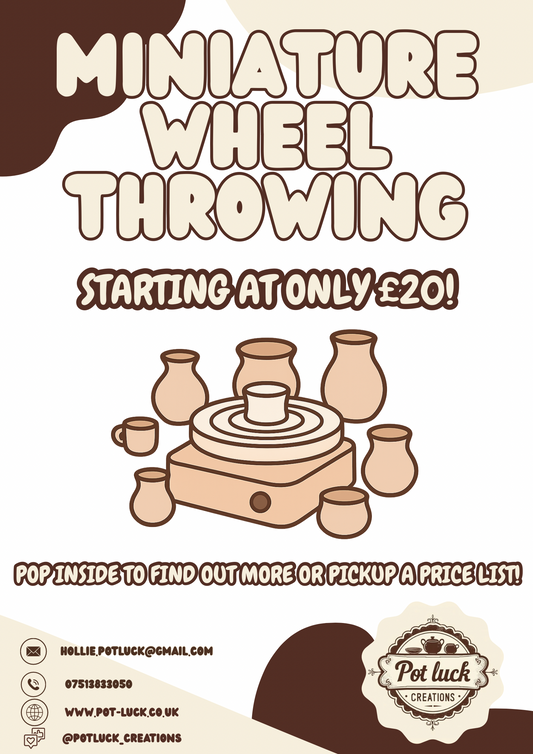 Miniature Wheel Throwing