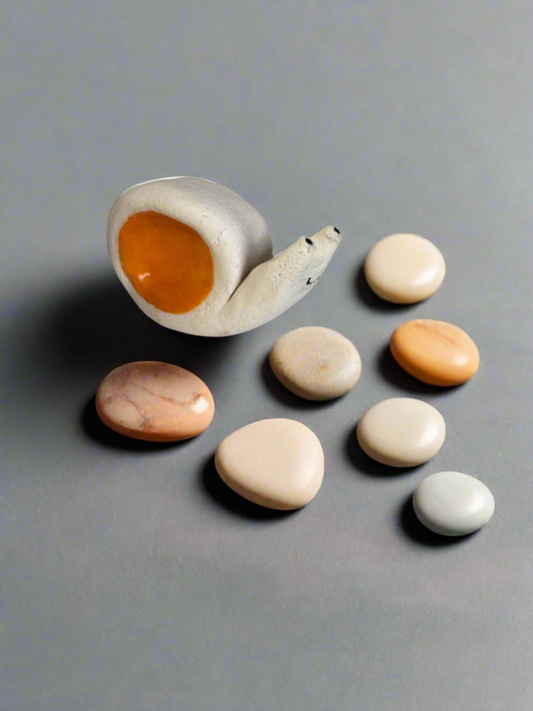 Snail Soothers – Handcrafted Worry Stones